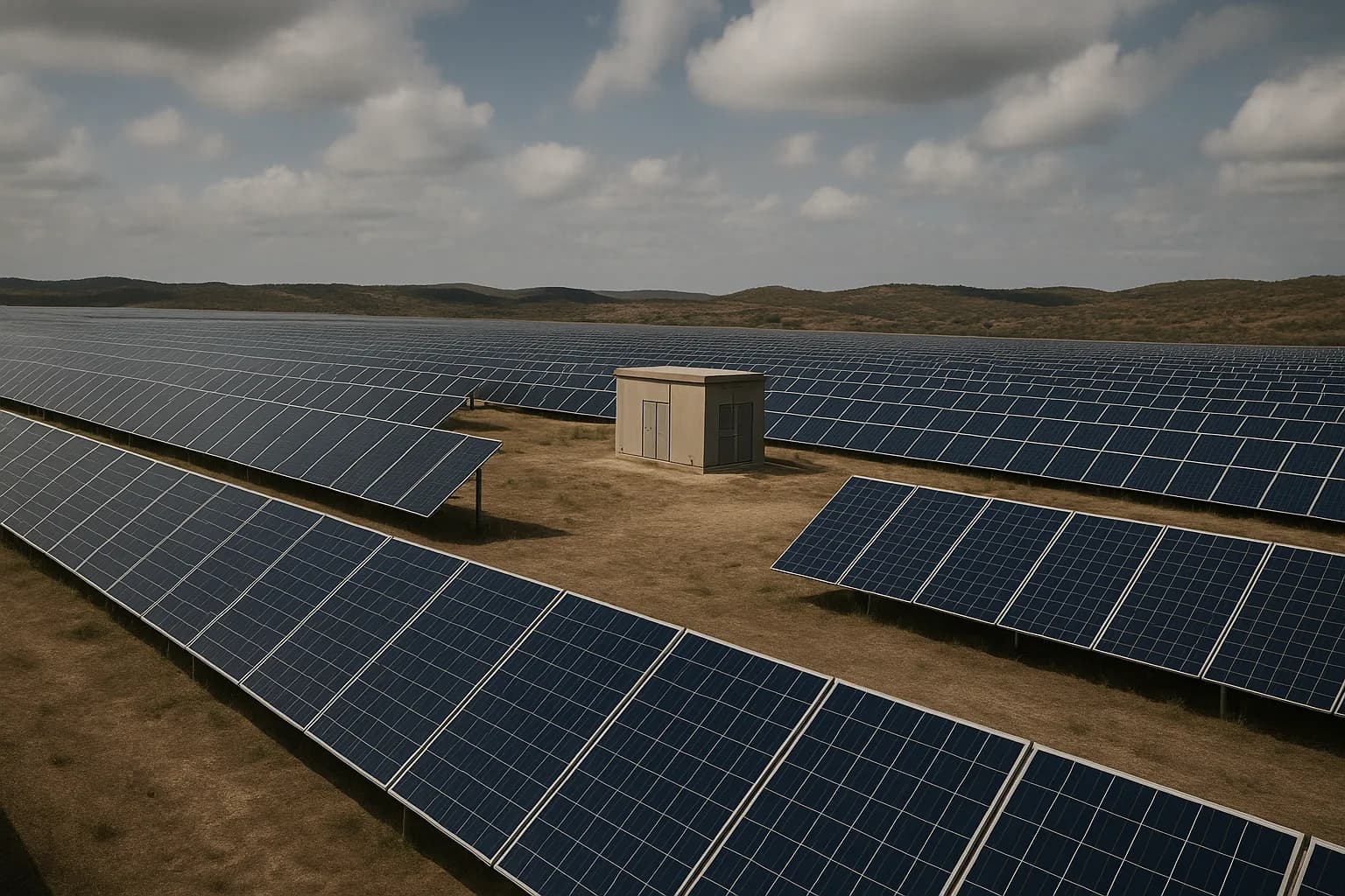 Dona da maior central solar de Portugal entra em insolvência em Alcoutim