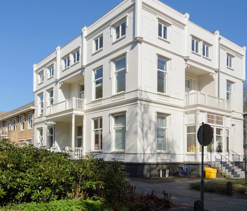 O nosso escritório: Villa Heideheuvel no Media Park de Hilversum